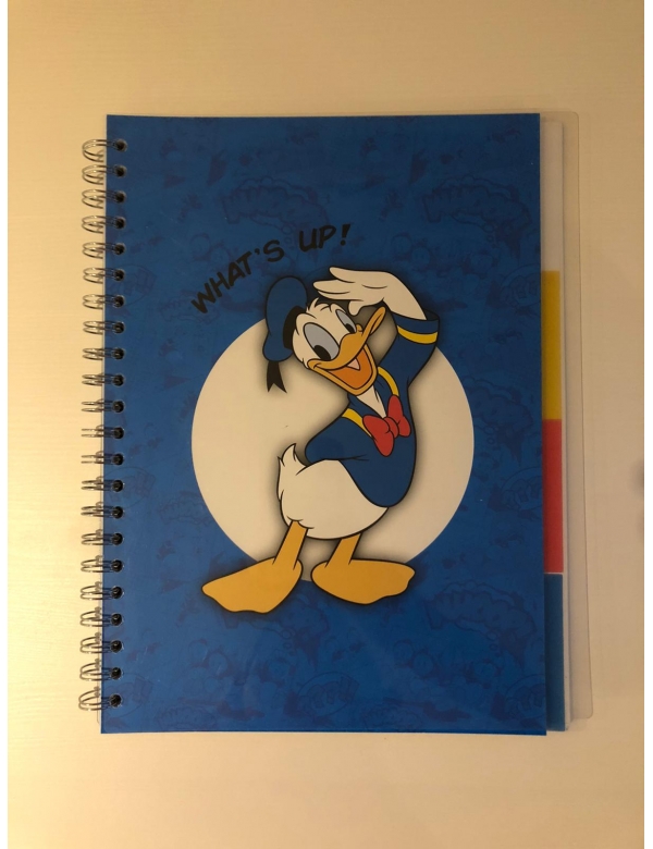 Donald Duck notitieboek (blauw)